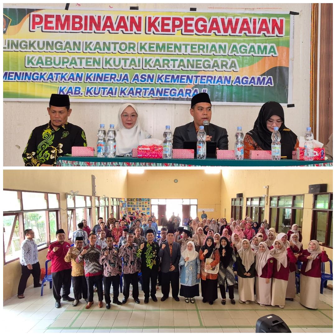 Kepala Kemenag Kukar Pimpin Pembinaan ASN Wilayah Kota Bangun