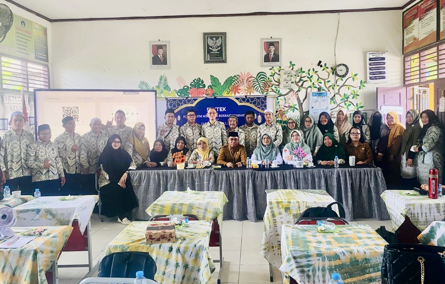 Seksi PAI Dampingi KKG dan MGMP PAI Muara Jawa Gelar Halal Bihalal dan Bimtek Kurikulum Merdeka