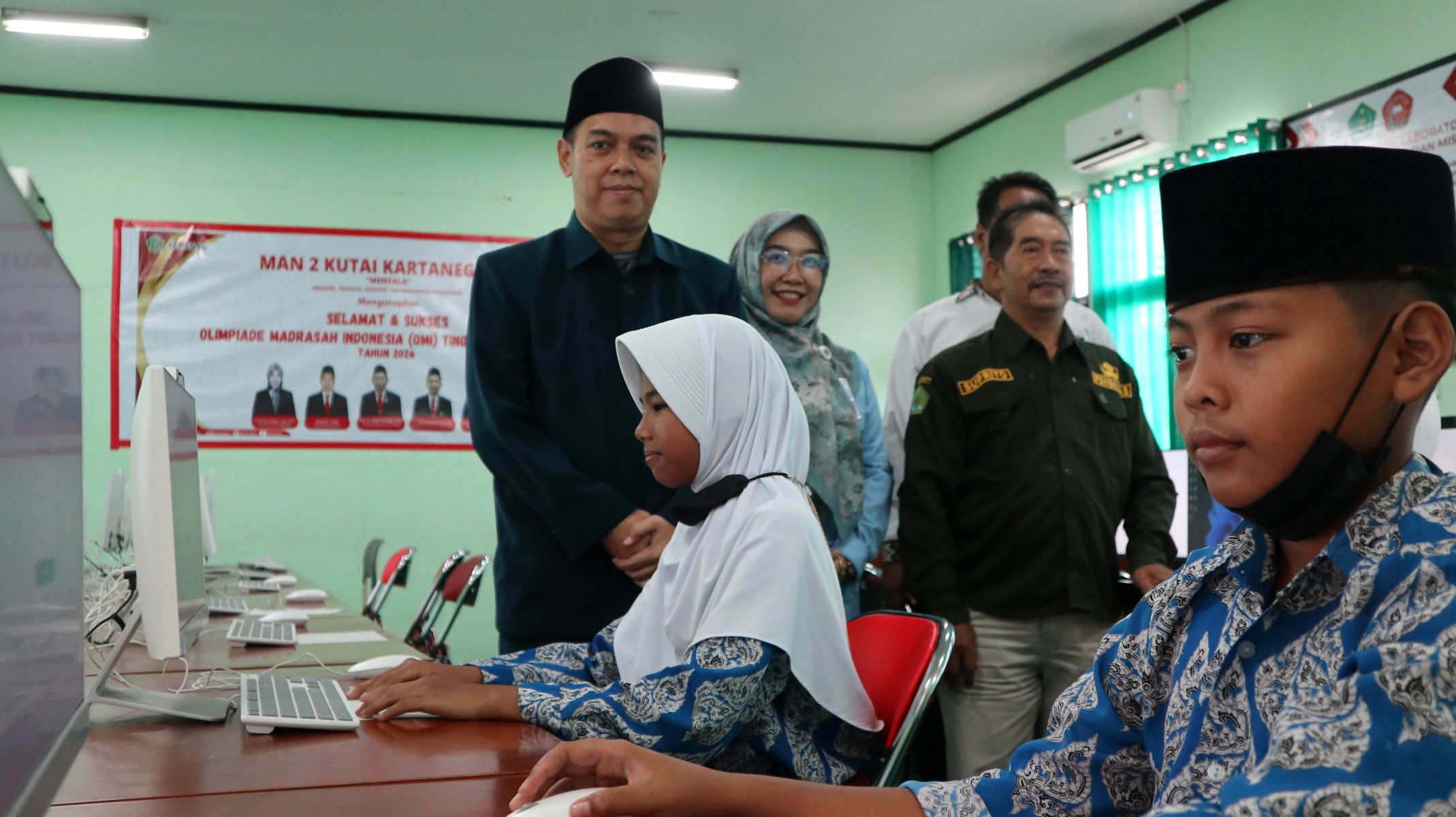 Kakan Kemenag Kukar Tinjau Seleksi OMI 2026, Pembinaan Peserta Jadi Perhatian